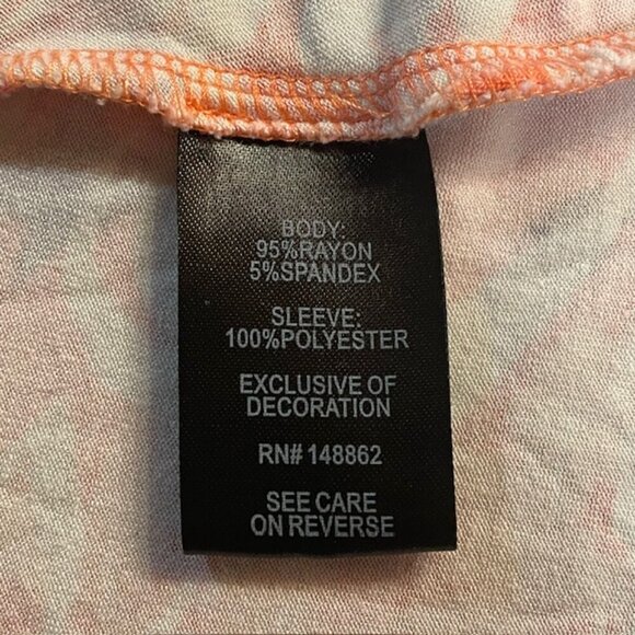 TORRID Super Soft Floral Knit Empire Waist Blouse - Size 1X - Picture 6 of 8